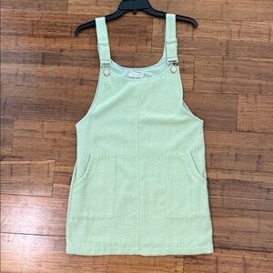 Wild Fable Sage Green Overall Dress